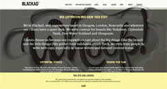 Desktop Screenshot of blackad.co.uk